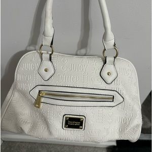 White juicy couture bag